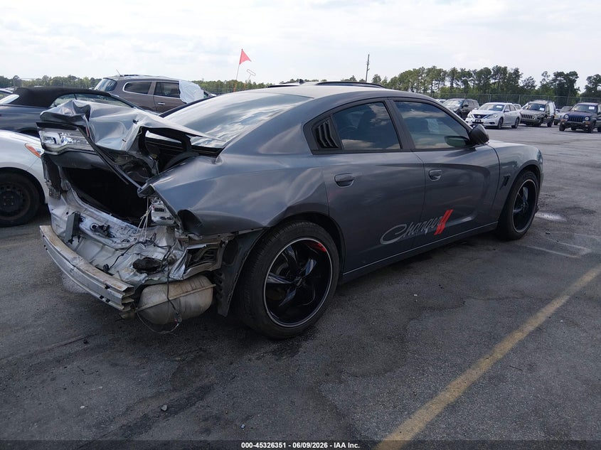 2014 Dodge Charger VIN 2C3CDXBG5EH243119 IAAI salvage auction — REAR END, Salvage (South Carolina), sold $500 on 2026-07-18 (photo 4)