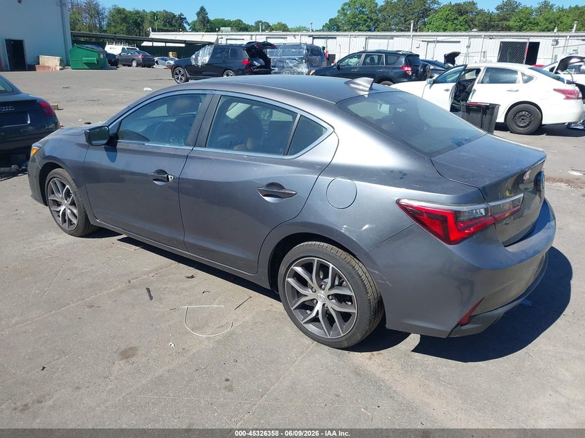 2020 Acura Ilx VIN 19UDE2F75LA002250 IAAI salvage auction — LEFT REAR, Salvage Title, sold $5,000 on 2026-07-23 (photo 3)