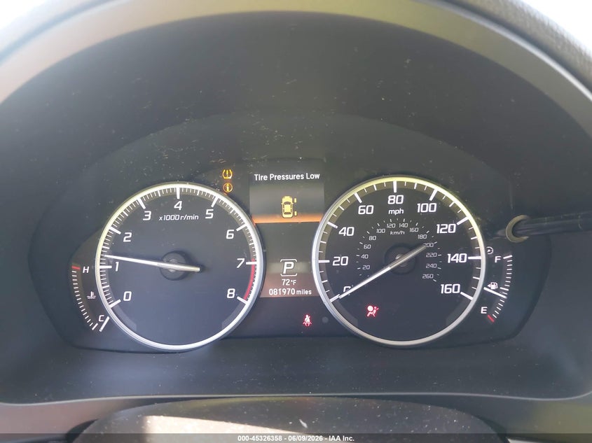 2020 Acura Ilx VIN 19UDE2F75LA002250 IAAI salvage auction — LEFT REAR, Salvage Title, sold $5,000 on 2026-07-23 (photo 7)