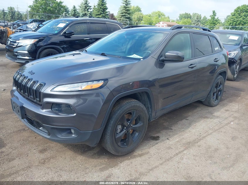 2018 Jeep Cherokee VIN 1C4PJMDX4JD541797 IAAI salvage auction — RIGHT REAR, Salvage Title, sold $3,000 on 2026-08-07 (photo 2)