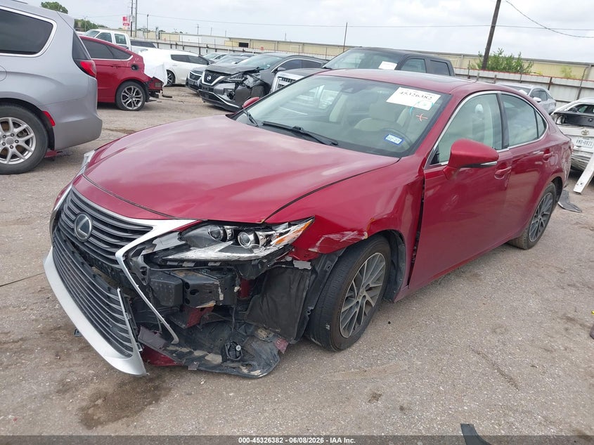 2017 Lexus ES VIN 58ABK1GG8HU070933 IAAI salvage auction — FRONT END, Salvage Title, sold $7,100 on 2026-07-29 (photo 2)