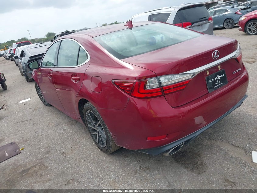 2017 Lexus ES VIN 58ABK1GG8HU070933 IAAI salvage auction — FRONT END, Salvage Title, sold $7,100 on 2026-07-29 (photo 3)