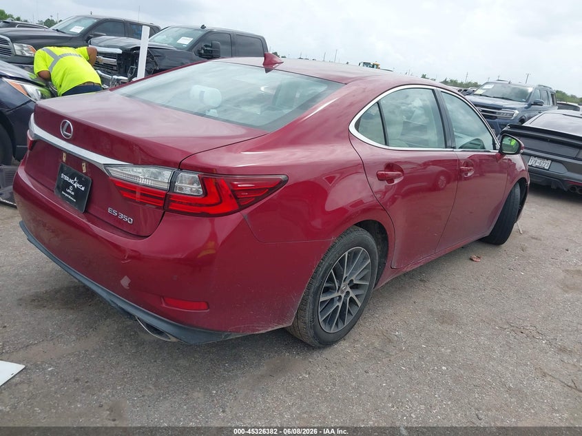 2017 Lexus ES VIN 58ABK1GG8HU070933 IAAI salvage auction — FRONT END, Salvage Title, sold $7,100 on 2026-07-29 (photo 4)