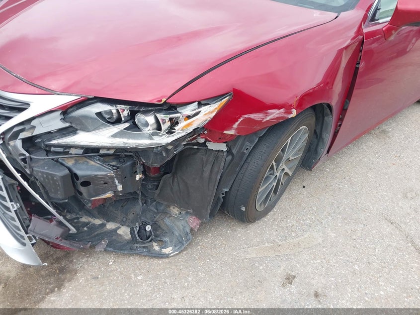 2017 Lexus ES VIN 58ABK1GG8HU070933 IAAI salvage auction — FRONT END, Salvage Title, sold $7,100 on 2026-07-29 (photo 6)