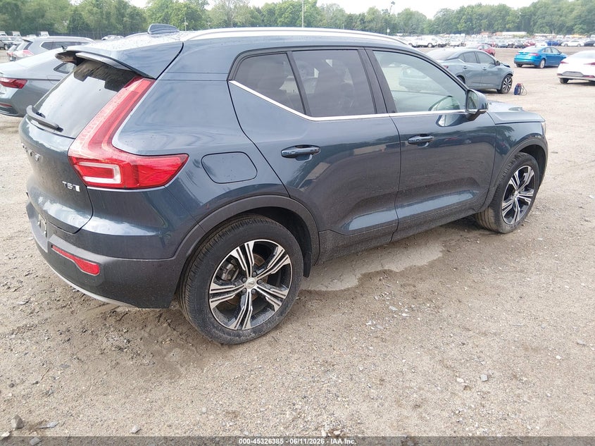 2022 Volvo Xc40 VIN YV4162UL1N2772714 IAAI salvage auction — LEFT REAR, Salvage (Pennsylvania), sold $8,850 on 2026-07-21 (photo 4)