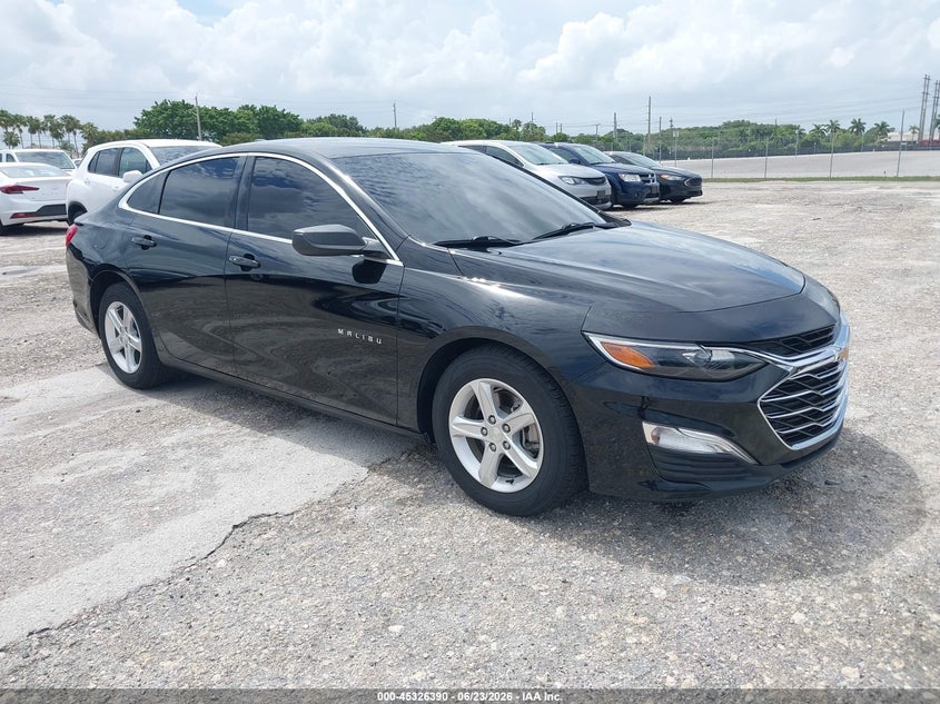 2020 Chevrolet Malibu VIN 1G1ZC5ST5LF000153 — IAAI salvage auction photo