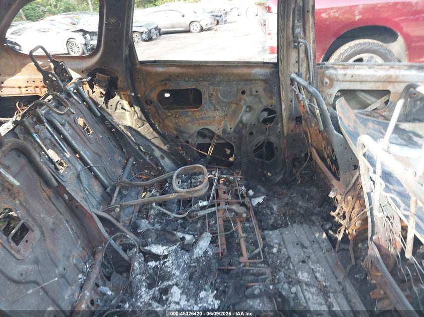 2018 Mitsubishi Outlander VIN JA4AZ3A39JZ021697 IAAI salvage auction — TOTAL BURN, Salvage Title, sold $150 on 2026-07-14 (photo 8)