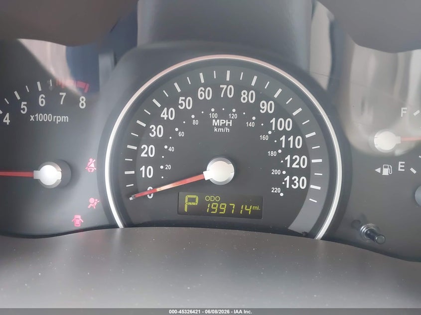 2012 Kia SEDONA VIN KNDMG4C76C6464571 IAAI salvage auction — LEFT SIDE, Salvage Title, sold $275 on 2026-07-08 (photo 7)