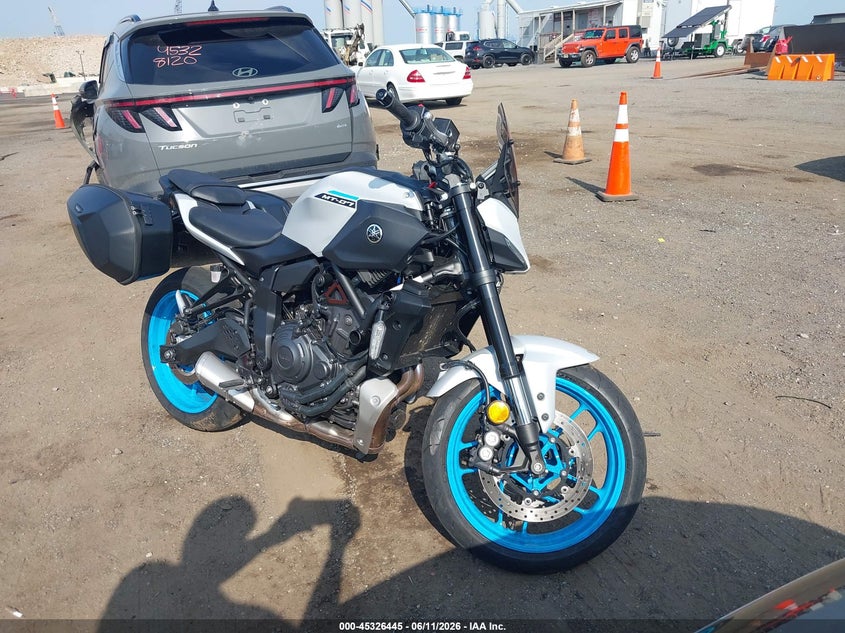 2025 Yamaha VIN JYARM48Y9SA000794 IAAI salvage auction — LEFT & RIGHT, Mv-907A (New York), sold $4,600 on 2026-07-14 (photo 1)