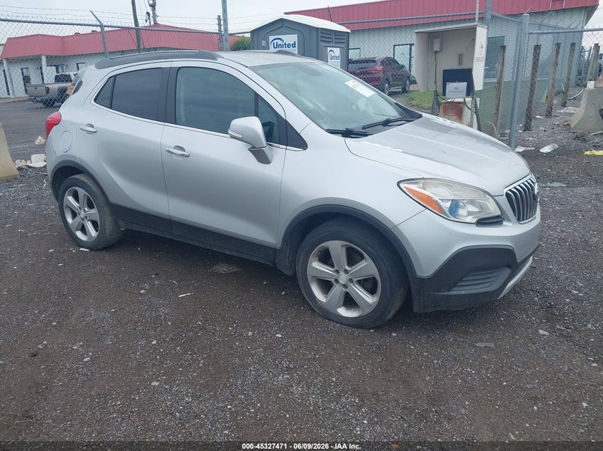 2015 Buick Encore VIN KL4CJASB6FB053100 IAAI salvage auction — NORMAL WEAR, Clear (Tennessee), sold $550 on 2026-07-09 (photo 1)