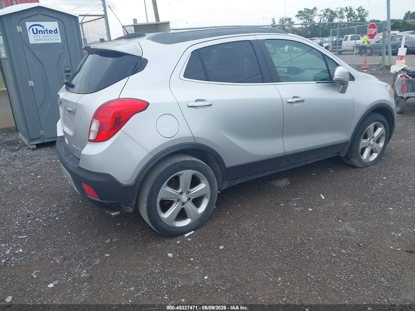 2015 Buick Encore VIN KL4CJASB6FB053100 IAAI salvage auction — NORMAL WEAR, Clear (Tennessee), sold $550 on 2026-07-09 (photo 4)