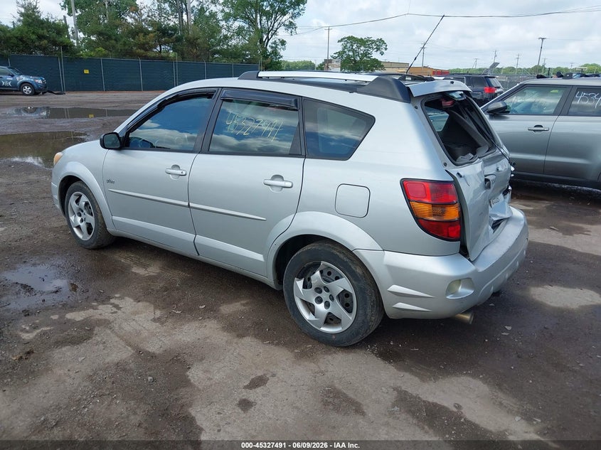 2004 Pontiac Vibe VIN 5Y2SL628X4Z423627 IAAI salvage auction — REAR END, Clear (Indiana), sold $275 on 2026-07-21 (photo 3)