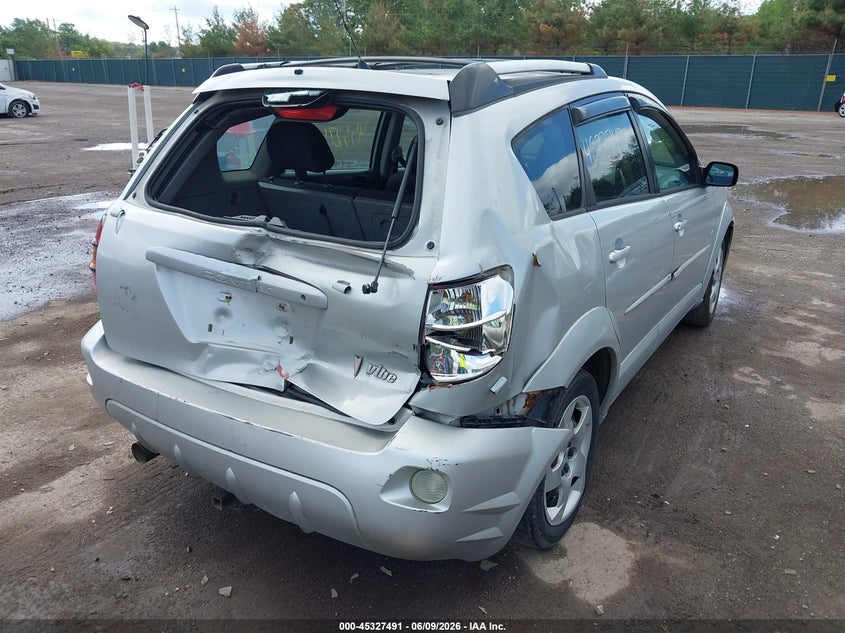 2004 Pontiac Vibe VIN 5Y2SL628X4Z423627 IAAI salvage auction — REAR END, Clear (Indiana), sold $275 on 2026-07-21 (photo 6)