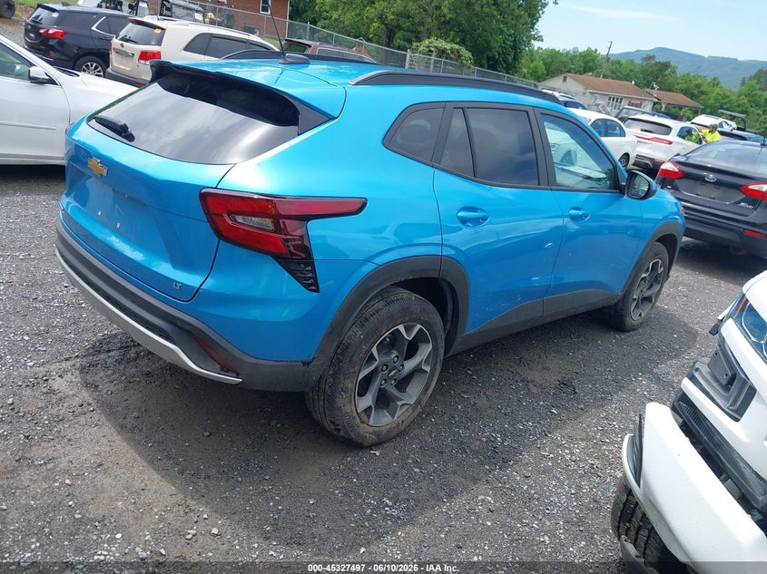 2025 Chevrolet Trax VIN KL77LHEP5SC082171 IAAI salvage auction — FRONT & REAR, Salvage (Virginia), sold $5,600 on 2026-07-10 (photo 4)