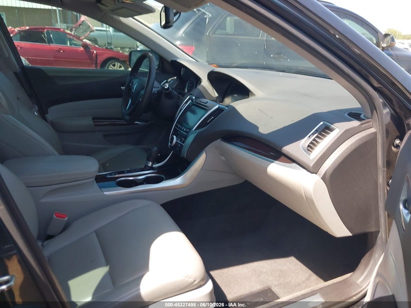 2015 Acura Tlx VIN 19UUB1F33FA010383 IAAI salvage auction — LEFT REAR, Clear (Oklahoma), sold $2,250 on 2026-09-30 (photo 5)