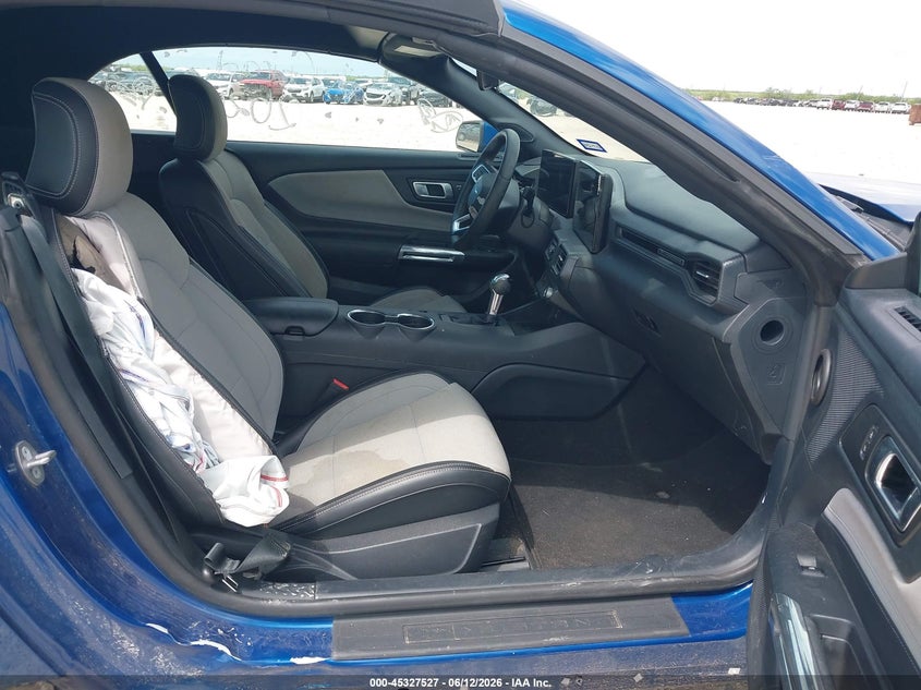 2024 Ford Mustang VIN 1FAGP8UH8R5101396 IAAI salvage auction — SIDE, Original (Texas), sold $9,600 on 2026-07-30 (photo 5)