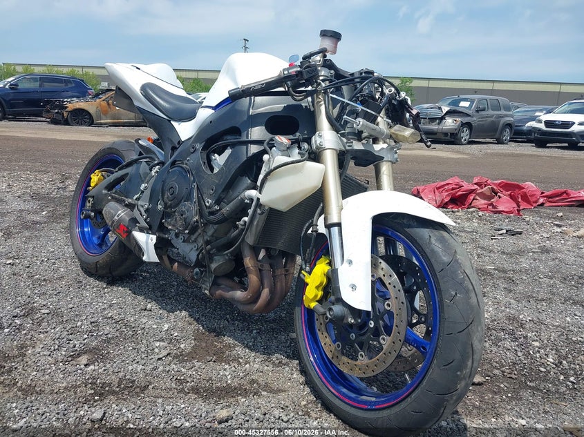 2006 Suzuki Gsx-r600 VIN JS1GN7DA562114529 IAAI salvage auction — FRONT END, Salvage (Ohio), sold $775 on 2026-07-14 (photo 1)