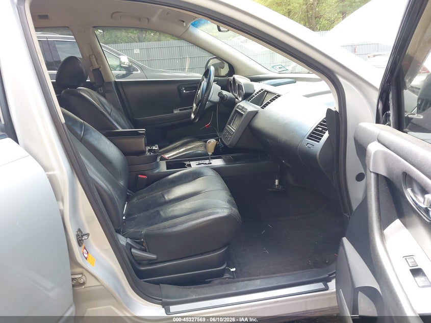 2006 Nissan Murano VIN JN8AZ08W76W506115 IAAI salvage auction — FRONT & REAR, Salvage (New Jersey), sold $425 on 2026-07-22 (photo 5)