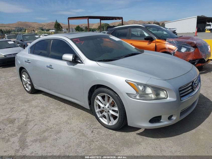 2014 Nissan Maxima VIN 1N4AA5AP3EC437836 IAAI salvage auction — NORMAL WEAR, Clear - Dealer Only (California), sold $400 on 2026-07-09 (photo 1)
