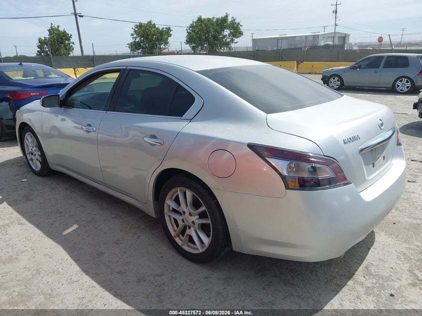 2014 Nissan Maxima VIN 1N4AA5AP3EC437836 IAAI salvage auction — NORMAL WEAR, Clear - Dealer Only (California), sold $400 on 2026-07-09 (photo 3)