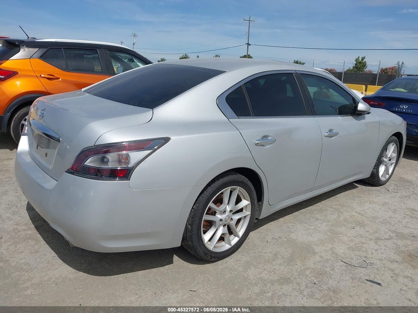 2014 Nissan Maxima VIN 1N4AA5AP3EC437836 IAAI salvage auction — NORMAL WEAR, Clear - Dealer Only (California), sold $400 on 2026-07-09 (photo 4)