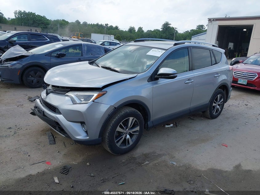 2018 Toyota Rav 4 VIN JTMRFREV1JJ248395 IAAI salvage auction — RIGHT FRONT, Salvage (Massachusetts), sold $5,600 on 2026-07-18 (photo 2)