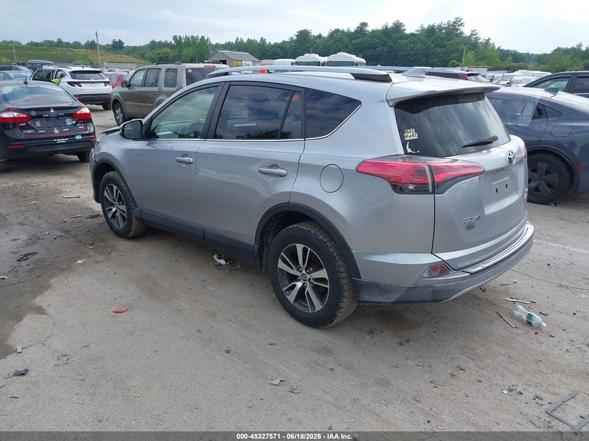 2018 Toyota Rav 4 VIN JTMRFREV1JJ248395 IAAI salvage auction — RIGHT FRONT, Salvage (Massachusetts), sold $5,600 on 2026-07-18 (photo 3)