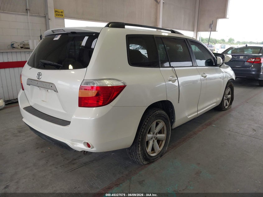 2010 Toyota Highlander VIN 5TDKK3EHXAS018751 IAAI salvage auction — FRONT END, Rebuildable (Florida), sold $700 on 2026-07-15 (photo 4)