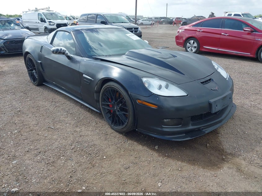 2010 Chevrolet Corvette VIN 1G1YK2DE8A5101430 IAAI salvage auction — ENGINE DAMAGE, Original (Texas), sold $19,200 on 2026-07-29 (photo 1)