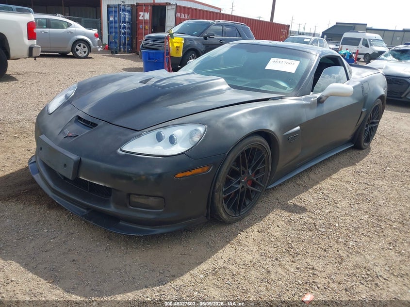 2010 Chevrolet Corvette VIN 1G1YK2DE8A5101430 IAAI salvage auction — ENGINE DAMAGE, Original (Texas), sold $19,200 on 2026-07-29 (photo 2)