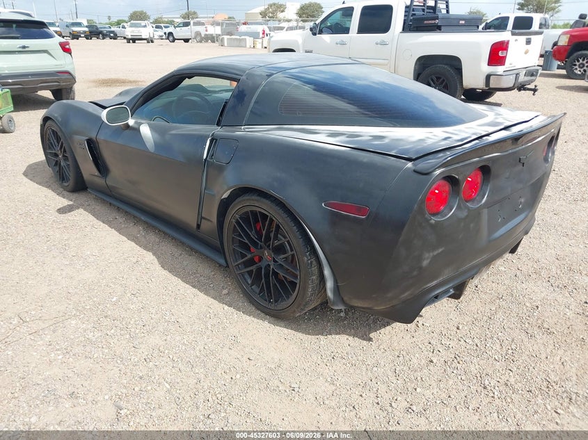 2010 Chevrolet Corvette VIN 1G1YK2DE8A5101430 IAAI salvage auction — ENGINE DAMAGE, Original (Texas), sold $19,200 on 2026-07-29 (photo 3)