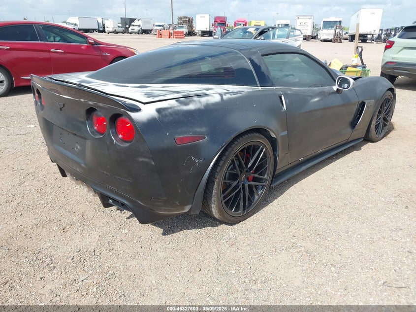 2010 Chevrolet Corvette VIN 1G1YK2DE8A5101430 IAAI salvage auction — ENGINE DAMAGE, Original (Texas), sold $19,200 on 2026-07-29 (photo 4)