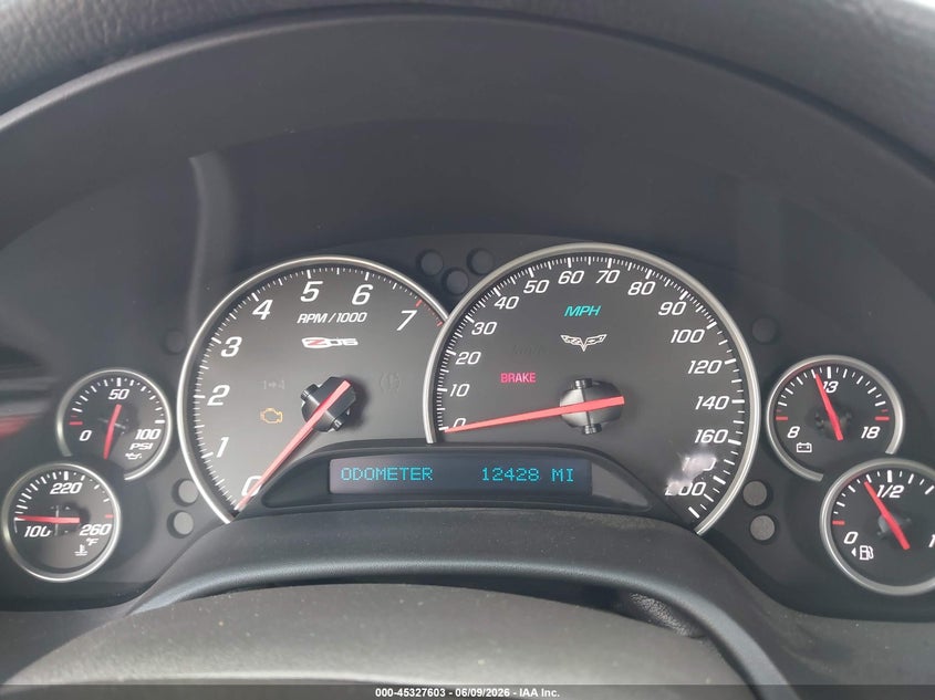 2010 Chevrolet Corvette VIN 1G1YK2DE8A5101430 IAAI salvage auction — ENGINE DAMAGE, Original (Texas), sold $19,200 on 2026-07-29 (photo 7)