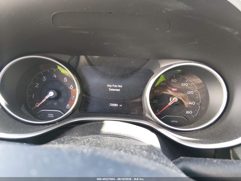 2018 Jeep Compass VIN 3C4NJDCB9JT316329 IAAI salvage auction — FRONT END, Salvage Title, sold $1,900 on 2026-08-13 (photo 7)