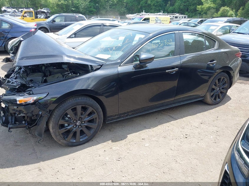2025 Mazda 3 VIN JM1BPABMXS1766681 IAAI salvage auction — FRONT END, Salvage (Idaho), sold $1,850 on 2026-07-28 (photo 2)