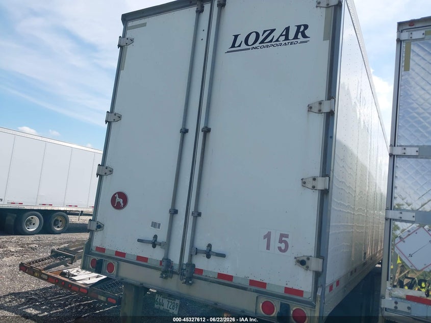 2019 Great dane trailers Unknown VIN 1GRAA0629KJ128234 IAAI salvage auction — SIDE, Salvage (Illinois), sold $1,550 on 2026-07-22 (photo 4)