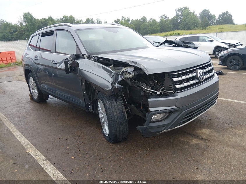 2019 Volkswagen Atlas VIN 1V2UR2CA4KC538465 IAAI salvage auction — RIGHT FRONT, Salvage (Mississippi), sold $4,150 on 2026-07-18 (photo 1)
