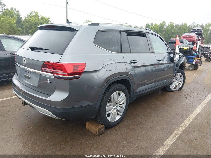 2019 Volkswagen Atlas VIN 1V2UR2CA4KC538465 IAAI salvage auction — RIGHT FRONT, Salvage (Mississippi), sold $4,150 on 2026-07-18 (photo 4)