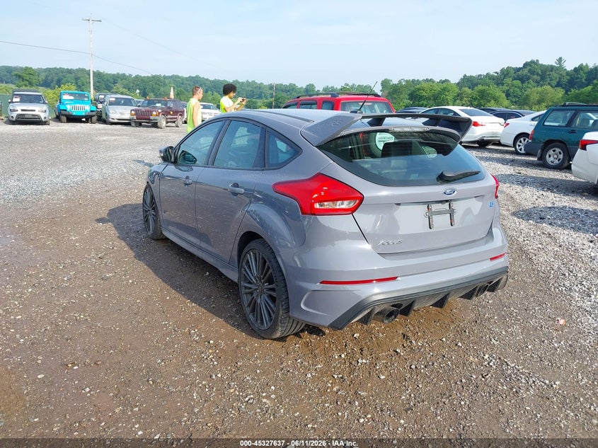 2017 Ford Focus rs VIN WF0DP3THXH4120356 IAAI salvage auction — FRONT END, Salvage Title, sold $3,275 on 2026-07-29 (photo 3)