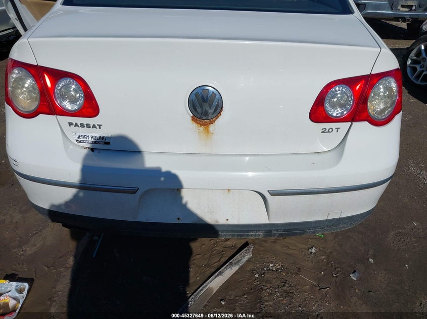 2007 Volkswagen Passat VIN WVWEK73C37P008044 IAAI salvage auction — LEFT & RIGHT, Nrc Lienholder Repossession Paperwork (Iowa), sold $400 on 2026-07-20 (photo 6)