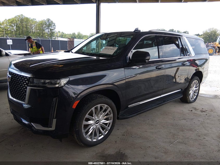 2023 Cadillac Escalade esv VIN 1GYS3KKL5PR416399 IAAI salvage auction — NORMAL WEAR, Enterprise Vehicles Clear Only (Georgia), sold $31,450 on 2026-07-22 (photo 2)