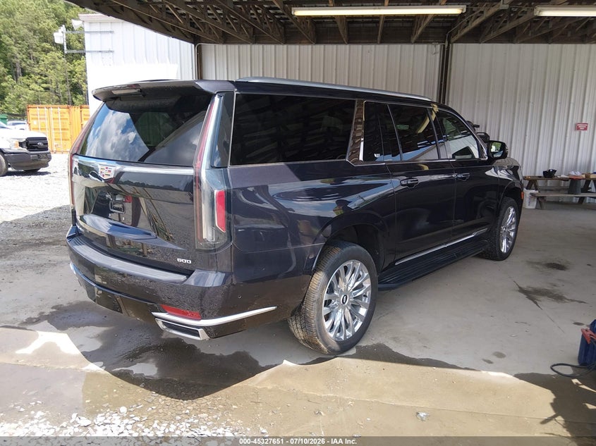 2023 Cadillac Escalade esv VIN 1GYS3KKL5PR416399 IAAI salvage auction — NORMAL WEAR, Enterprise Vehicles Clear Only (Georgia), sold $31,450 on 2026-07-22 (photo 4)