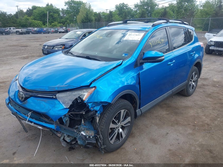 2017 Toyota Rav 4 VIN JTMWFREVXHJ700146 IAAI salvage auction — FRONT END, Salvage Title, sold $5,975 on 2026-07-14 (photo 2)