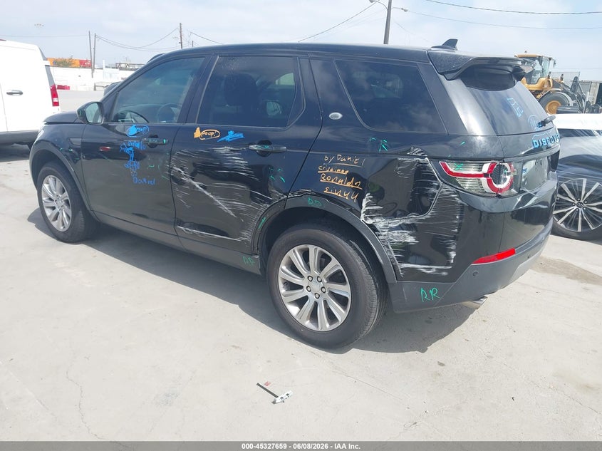 2016 Land rover Discovery sport VIN SALCP2BG8GH632702 IAAI salvage auction — LEFT SIDE, Salvage Title, sold $2,800 on 2026-07-15 (photo 3)