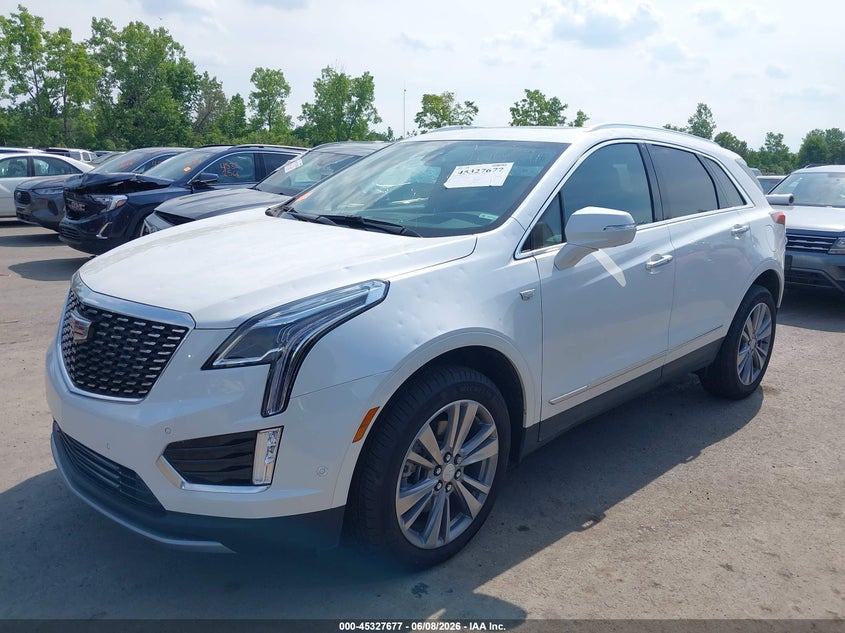2025 Cadillac Xt5 VIN 1GYKNDRS1SZ131260 IAAI salvage auction — HAIL, Salvage Title, sold $16,750 on 2026-07-21 (photo 2)