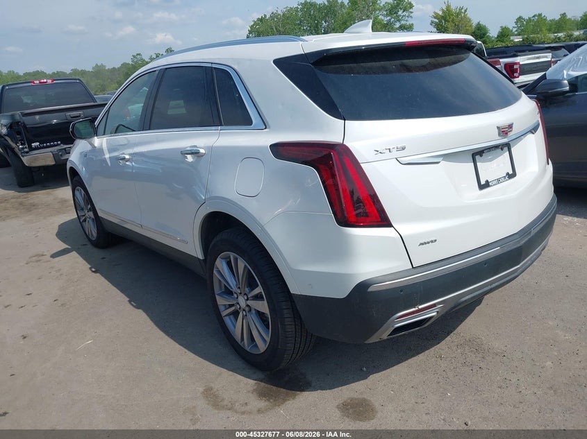 2025 Cadillac Xt5 VIN 1GYKNDRS1SZ131260 IAAI salvage auction — HAIL, Salvage Title, sold $16,750 on 2026-07-21 (photo 3)