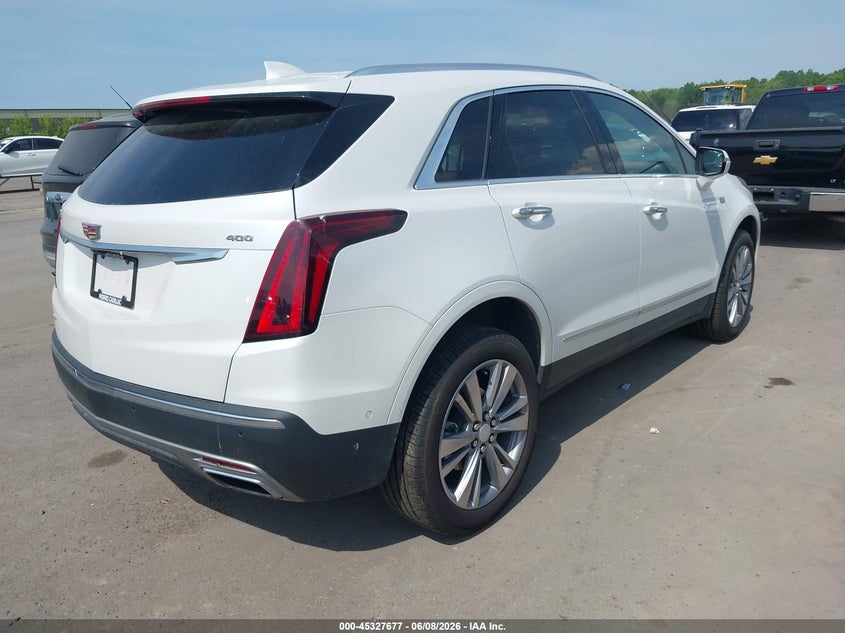 2025 Cadillac Xt5 VIN 1GYKNDRS1SZ131260 IAAI salvage auction — HAIL, Salvage Title, sold $16,750 on 2026-07-21 (photo 4)