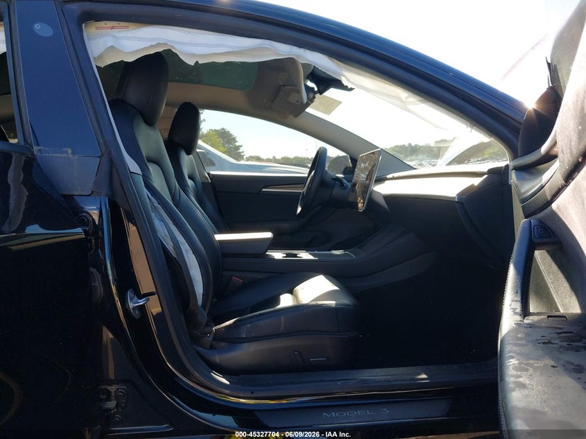 2021 Tesla Model 3 VIN 5YJ3E1EA4MF982015 IAAI salvage auction — REAR END, Salvage Title, sold $4,650 on 2026-07-21 (photo 5)