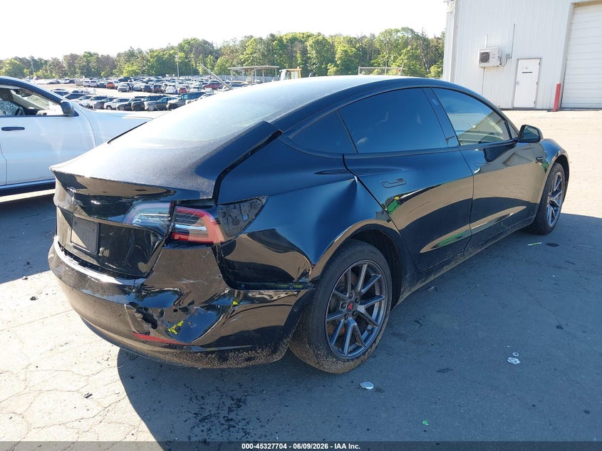 2021 Tesla Model 3 VIN 5YJ3E1EA4MF982015 IAAI salvage auction — REAR END, Salvage Title, sold $4,650 on 2026-07-21 (photo 6)