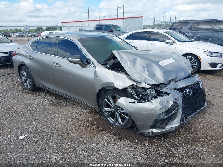 2019 Lexus ES VIN 58ABZ1B17KU048900 — IAAI salvage auction photo